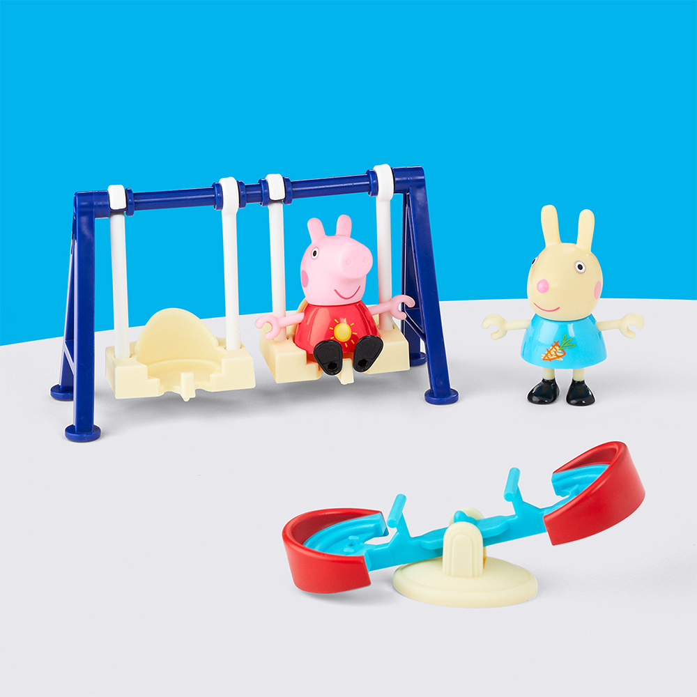 Игровой набор PEPPA PIG Моменты с Пеппой - Приключения на качелях (G1857) Игровой набор PEPPA PIG Моменты с Пеппой - Приключения на качелях (G1857) Коллекционная серия герои мультфильмов и сказок