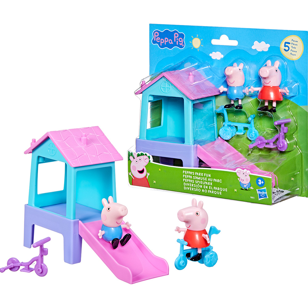 Ігровий набір PEPPA PIG Веселощі в парку (F8872) Ігровий набір PEPPA PIG Веселощі в парку (F8872) Для кого універсально