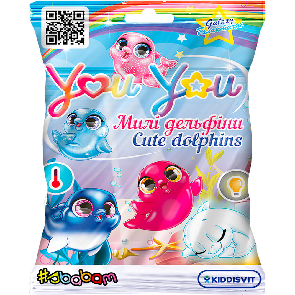Фигурка-сюрприз #SBABAM You You Милые дельфины (58/CN21)