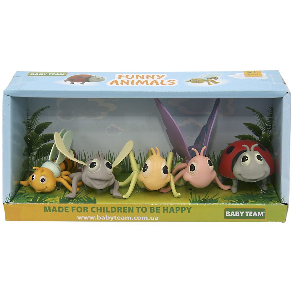 Набір фігурок BABY TEAM Комахи (8834) Для кого універсально