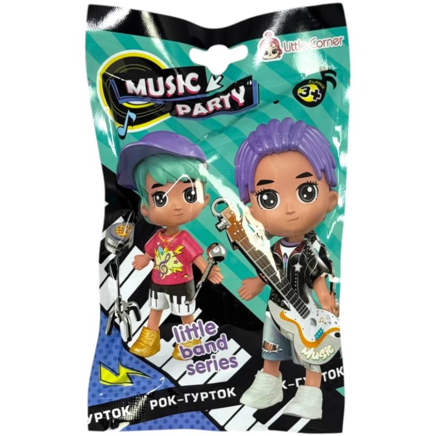 Фігурка-сюрприз LITTLE CORNER Хлопці з рок-кухля 1 шт (6928229013127)