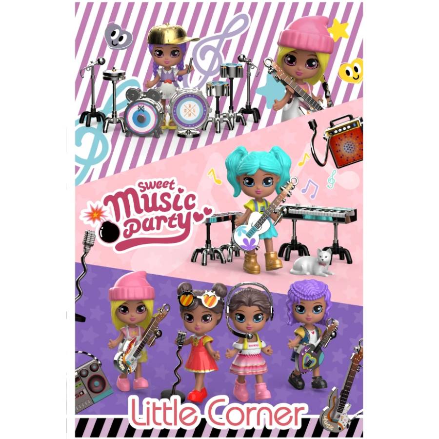 Фігурка-сюрприз LITTLE CORNER Група Дівчат 1 шт (6928229017194) Додатково В асортименті