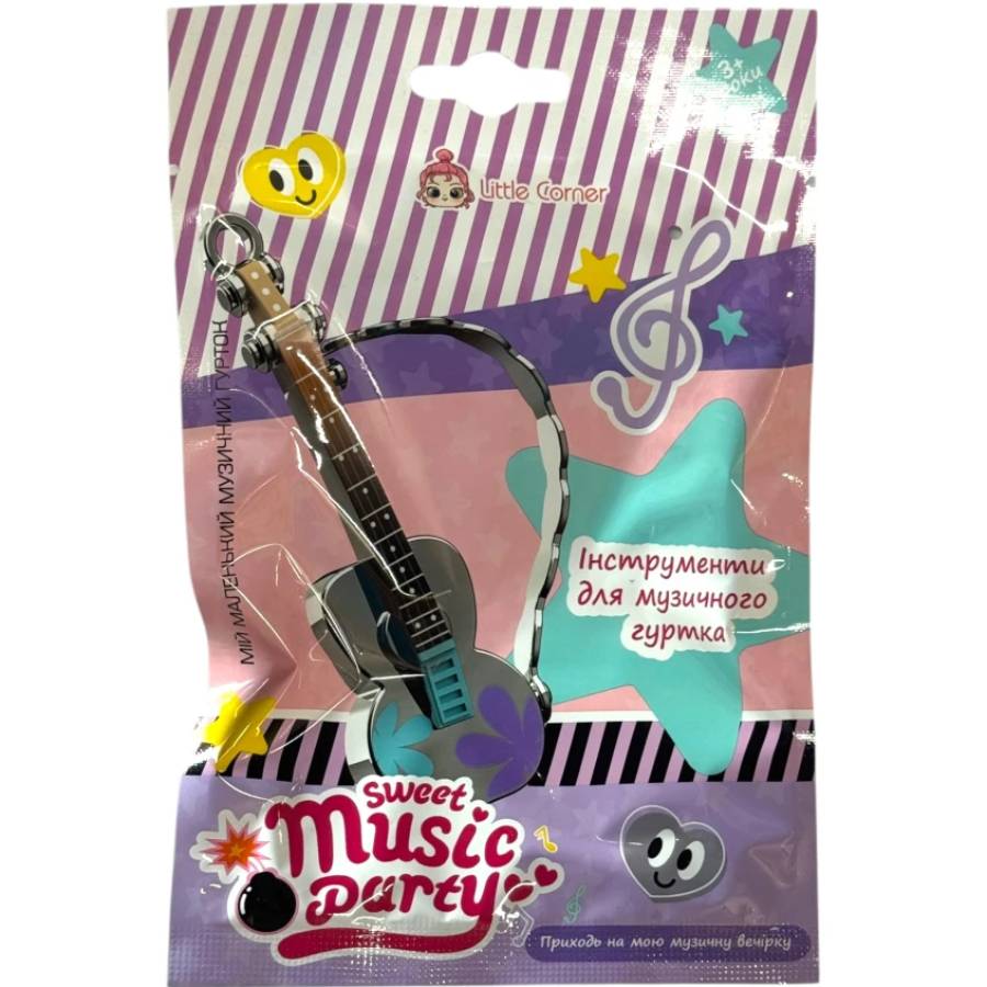 Набір-сюрприз LITTLE CORNER Музичні інструменти для рок-групи (6928229013165)