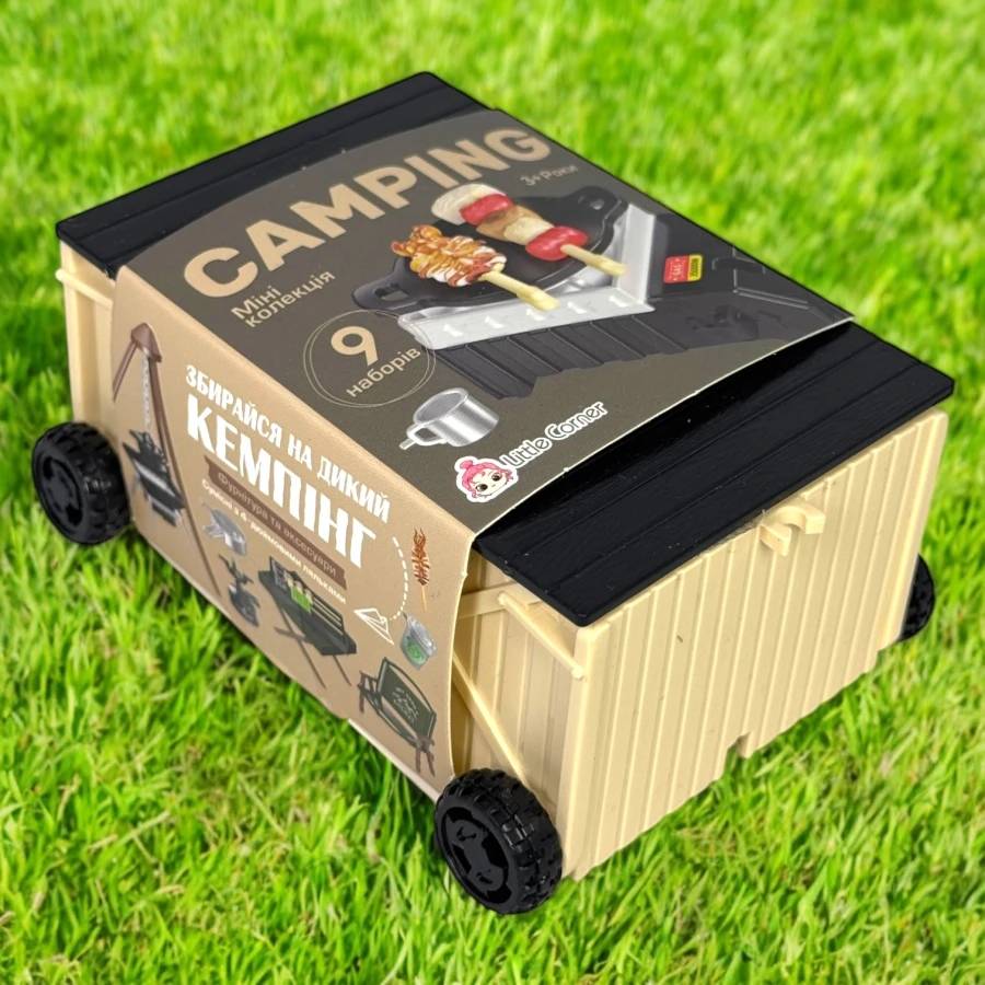 Фото Набір-сюрприз LITTLE CORNER Візок з фурнітурою для кемпінгу (6928229013189)