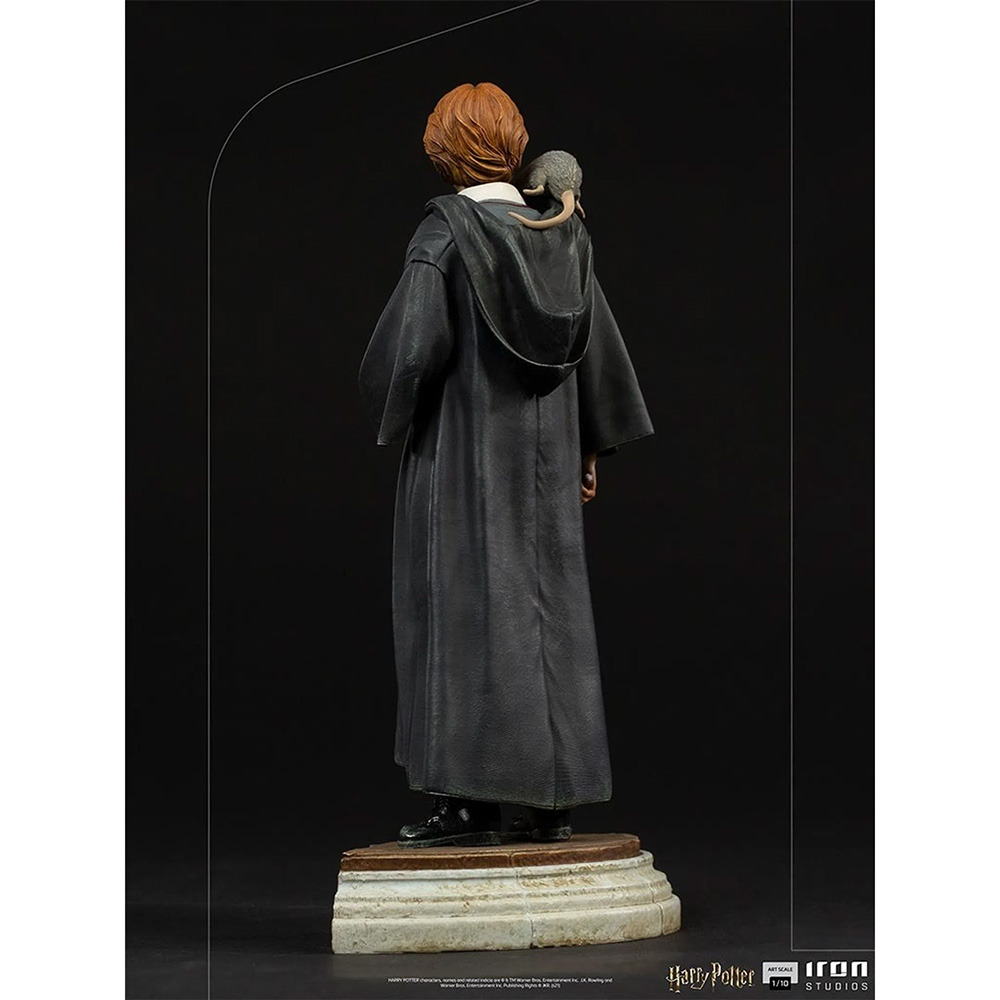 Фигурка IRON STUDIOS Harry Potter Ron Weasley Statue Art 1/10 (WBHPM40921-10) Комплектация фигурка