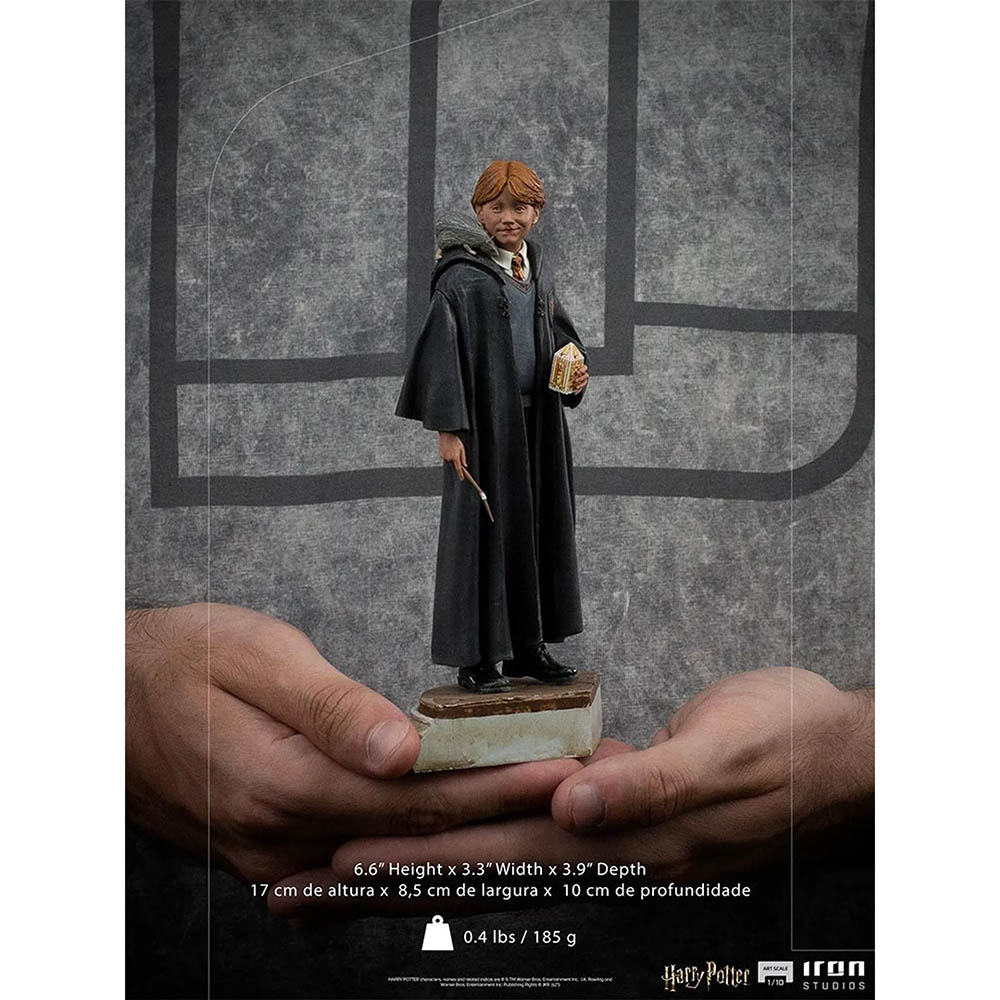 Фото Фигурка IRON STUDIOS Harry Potter Ron Weasley Statue Art 1/10 (WBHPM40921-10)