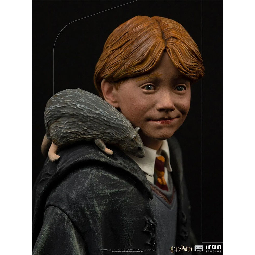 Изображение Фигурка IRON STUDIOS Harry Potter Ron Weasley Statue Art 1/10 (WBHPM40921-10)