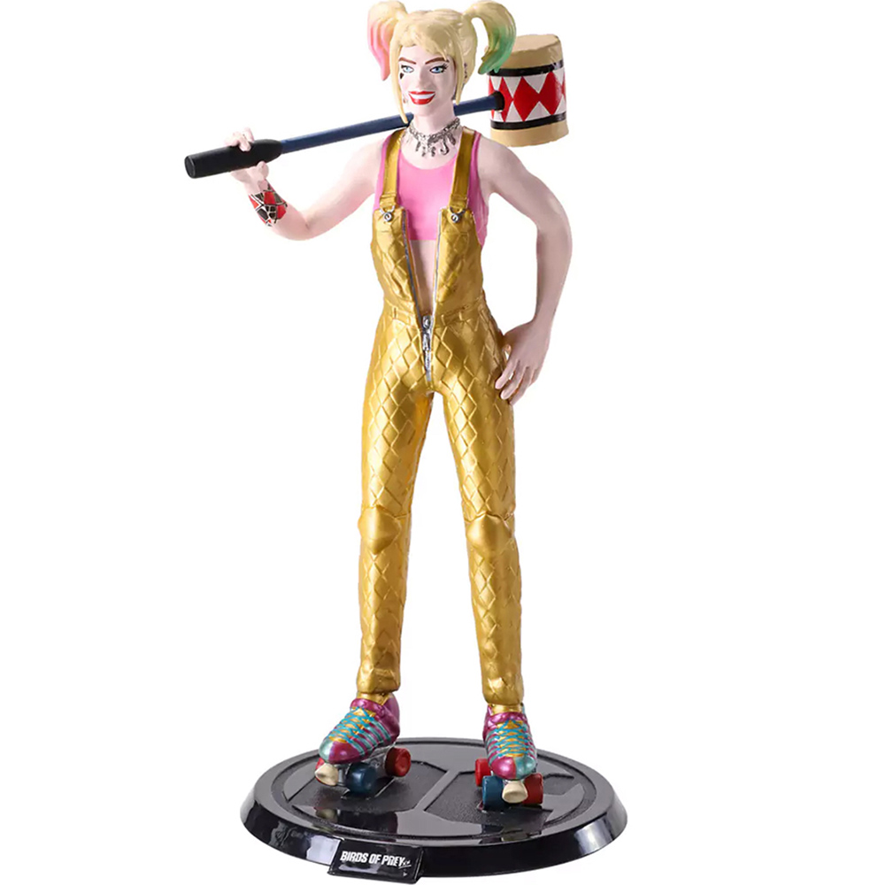 Фігурка BENDYFIG DC Comics Harley Quinn BOP with Mallet (NN4563) Для кого універсально