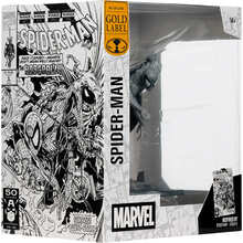 Фігурка MCFARLANE MARVEL Spider-Man #6 Line Art Gold Label (14829)