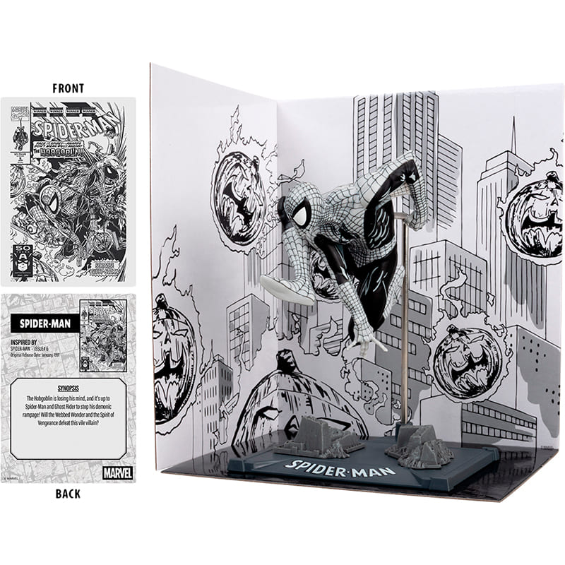 Фігурка MCFARLANE MARVEL Spider-Man #6 Line Art Gold Label (14829) Для кого універсально