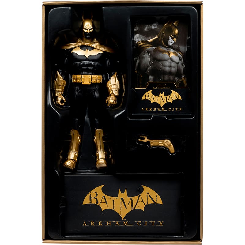 Зображення Фігурка MCFARLANE DC COMICS Batman Arkham City Knightmare Gold Label 7IN (17239)