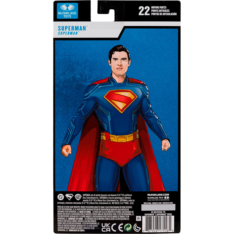 Замовити Фігурка MCFARLANE DC COMICS Superman Movie 2025 7IN (17558)