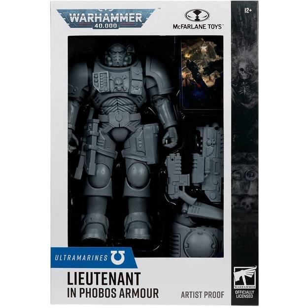 Фото Фігурка MCFARLANE WARHAMMER 40K Lieutenant In Phobos Armor Space Marine AP 7IN WV1