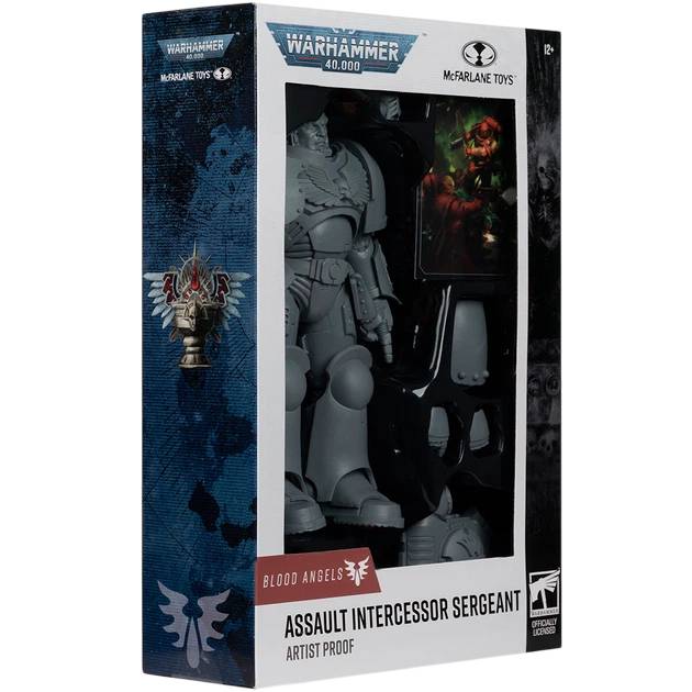 Замовити Постачальник: Місто: Київ Фігурка MCFARLANE WARHAMMER 40K Assault Intercessor Sergeant Blood Angel AP 7IN WV1 (10949)