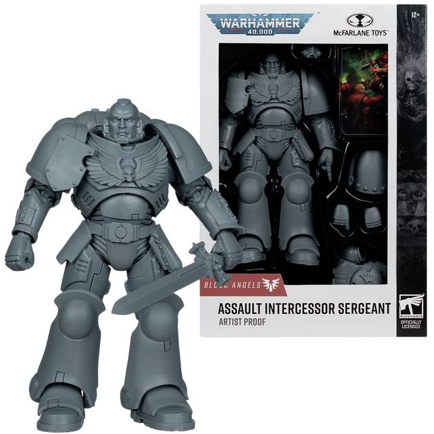 Постачальник: Місто: Київ Фігурка MCFARLANE WARHAMMER 40K Assault Intercessor Sergeant Blood Angel AP 7IN WV1 (10949) Тип набір