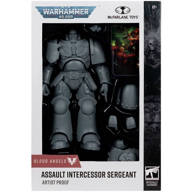 Фото Постачальник: Місто: Київ Фігурка MCFARLANE WARHAMMER 40K Assault Intercessor Sergeant Blood Angel AP 7IN WV1 (10949)