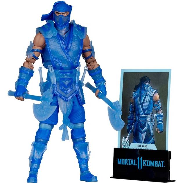 Фігурка MCFARLANE MORTAL KOMBAT 11 Sub-Zero - Gold Label - 7IN (Мортал Комбат Саб-Зіро) Колекційна серія герої ігор