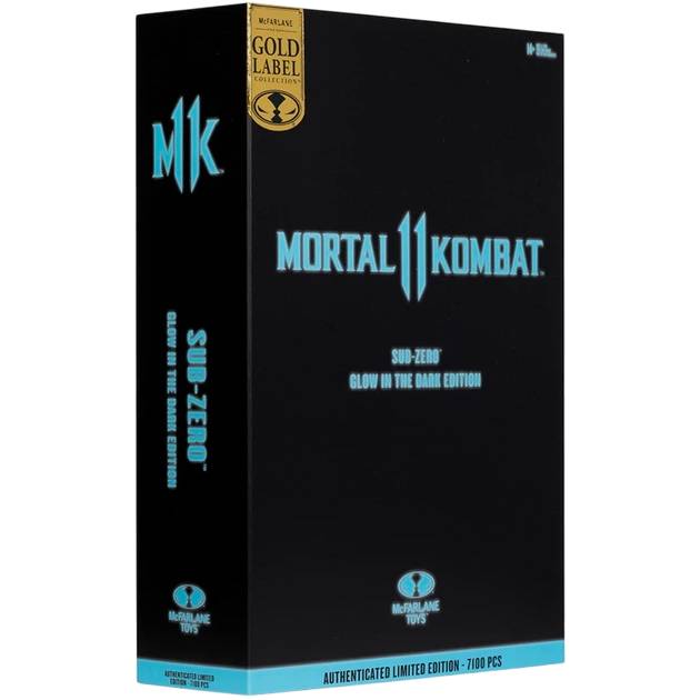 Зображення Фігурка MCFARLANE MORTAL KOMBAT 11 Sub-Zero - Gold Label - 7IN (Мортал Комбат Саб-Зіро)