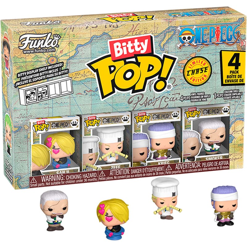 Набор фигурок FUNKO BITTY POP! Большой куш Санджи 4 шт (86894)