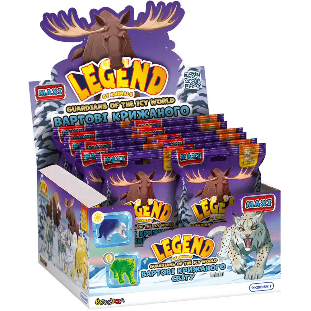 Фігурка-сюрприз #SBABAM LEGEND OF ANIMALS МАКСІ - Вартові крижаного світу (67/CN24) Для кого універсально