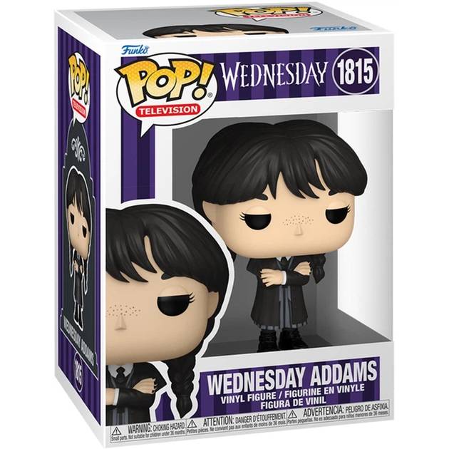 Фігурка FUNKO POP! Wednesday Уенздей в чорному пальті (86679) Для кого універсально