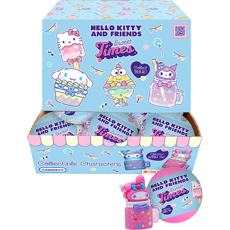 Фигурка-сюрприз COOL THINGS Hello Kitty Кофейные десертики (HK029) Дополнительно В комплект входит 1 игрушка-сюрприз и письмо коллекционера