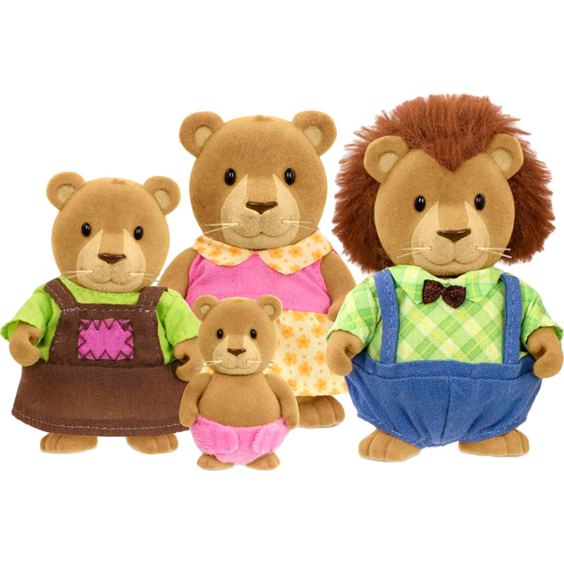 

Набор фигурок LI'L WOODZEEZ Семья Львов (WZ6581Z), Набор фигурок Семья Львов WZ6581Z
