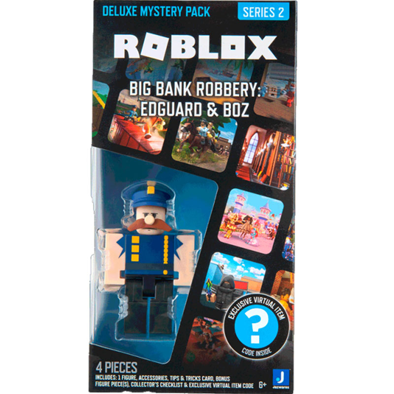 Фигурка ROBLOX Deluxe Mystery Pack Big Bank Robbery: Edguard & Boz (ROB0583) Тип набор