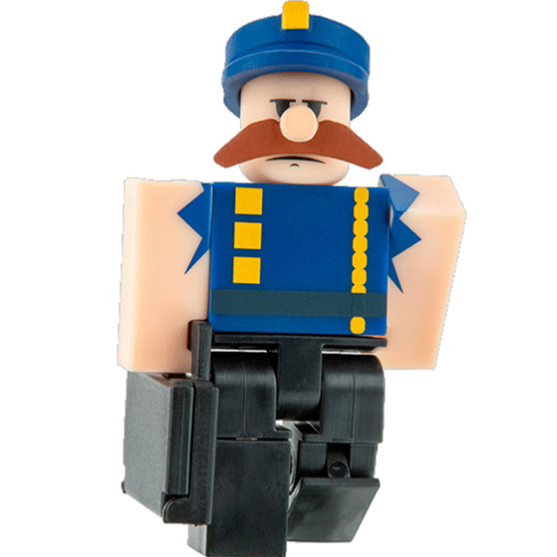 Фигурка ROBLOX Deluxe Mystery Pack Big Bank Robbery: Edguard & Boz (ROB0583) Дополнительно в комплекте: фигурка героя Edguard & Boz, бонусная фигурка, аксессуары, чек-лист коллекционера, карта советов и подсказок, эксклюзивный код для получения предмета в игре «ROBLOX»