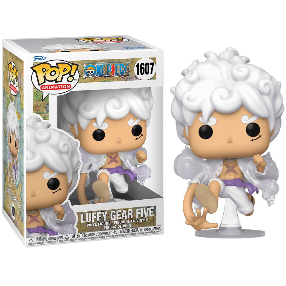 Фигурка-сюрприз FUNKO POP! Большой куш Луффи в белом (79321) Для кого универсально