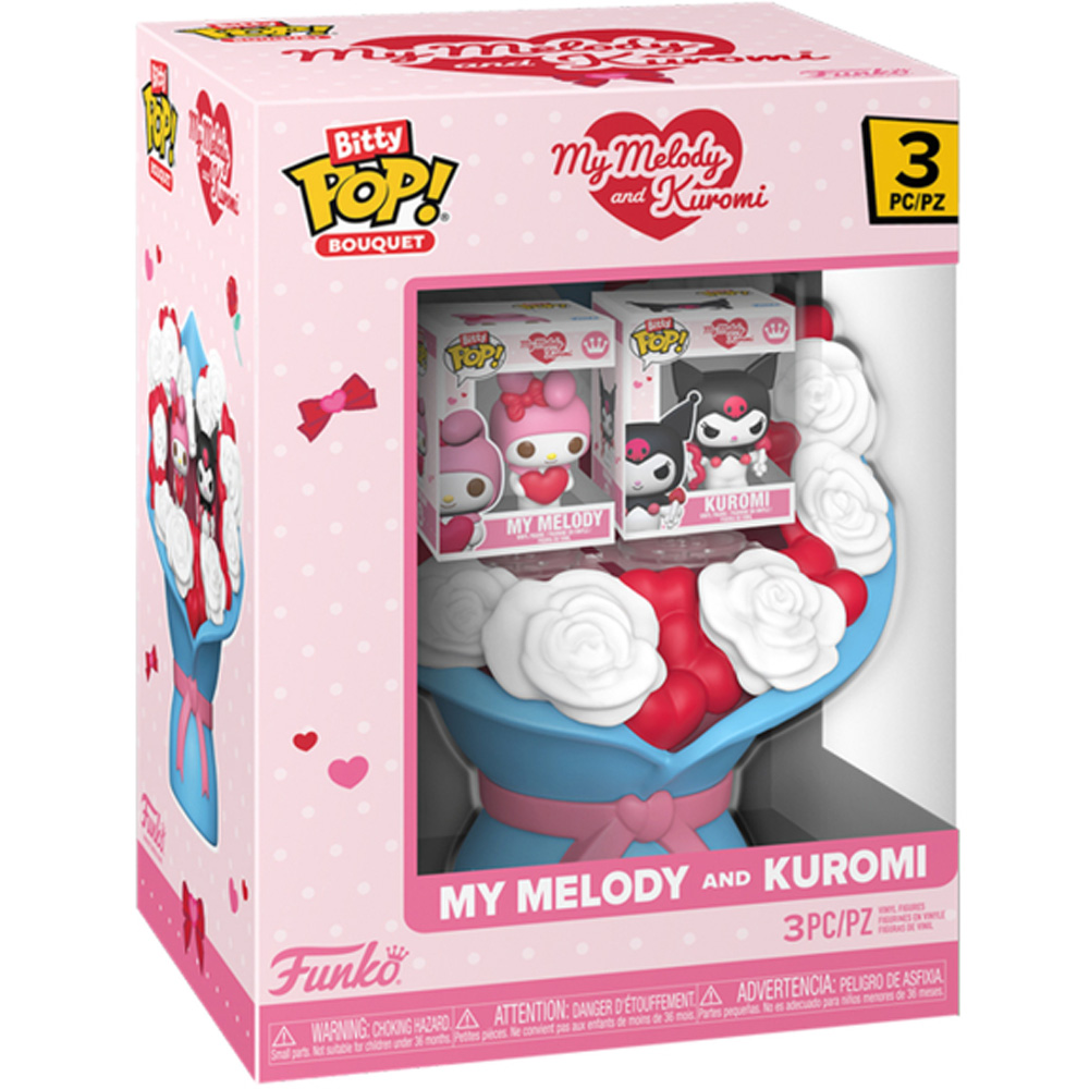 Набор фигурок FUNKO Bitty POP! Bouquet Sanrio - Май Мелоди и Куроме (87807) Для кого для девочек