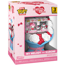 Набор фигурок FUNKO Bitty POP! Bouquet Sanrio - Май Мелоди и Куроме (87807)