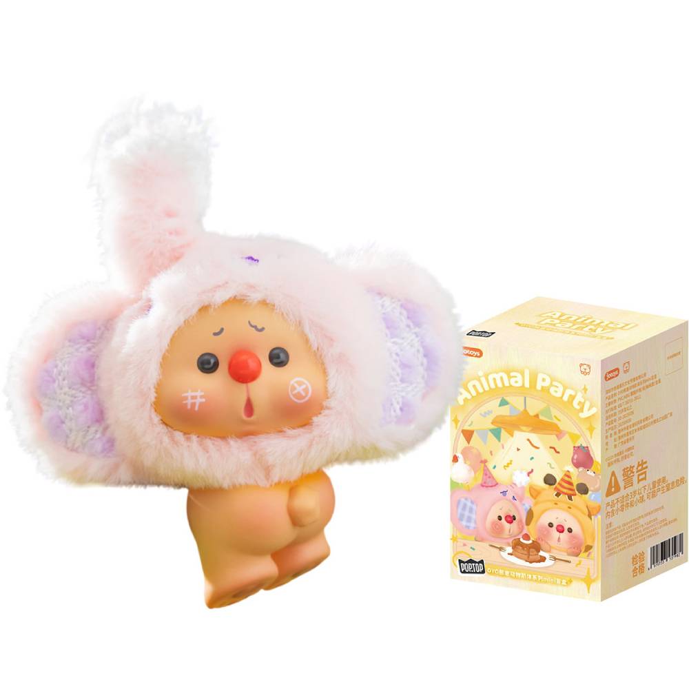 Фігурка-сюрприз POP TOP JOTOYS серии Oyo Вечеринка зверушек (JO-2025026)
