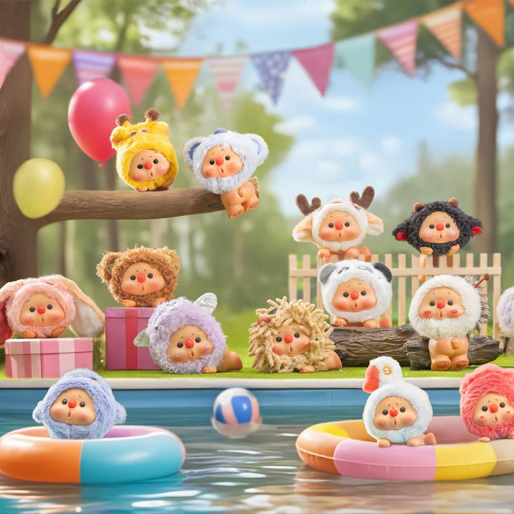 Фігурка-сюрприз POP TOP JOTOYS серии Oyo Вечеринка зверушек (JO-2025026) Дополнительно В комплект входит: 1 фигурка, двусторонняя клейкая полоска, коллекционная карточка