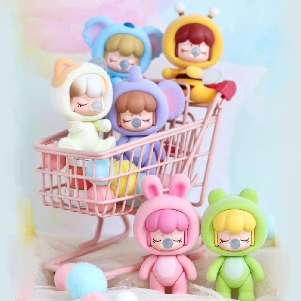 Внешний вид Фигурка-сюрприз POP TOP Rolife серии Baby Nanci Пушистая вечеринка (NCXX)