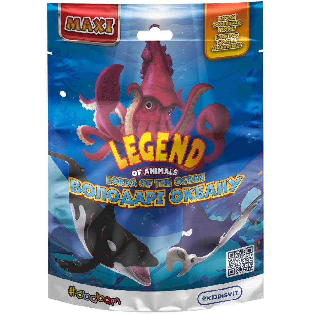 Стретч-игрушка #SBABAM Обладатели океана (168/CN23) Дополнительно Одна игрушка способна менять цвет в воде, а другая — светиться в темноте! Чтобы игрушка изменила цвет в воде, опустите её в воду с температурой выше 30–32 °C.А чтобы она светилась в темноте, предварительно подержите её несколько минут на солнце.