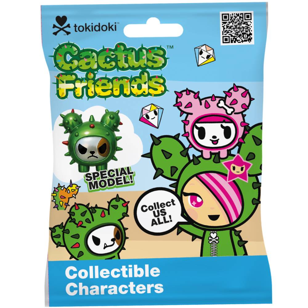 Фигурка-сюрприз COOL THINGS серии Tokidoki Кактусовые друзья (TK020) Дополнительно Размер фигурок около 5,5 см.