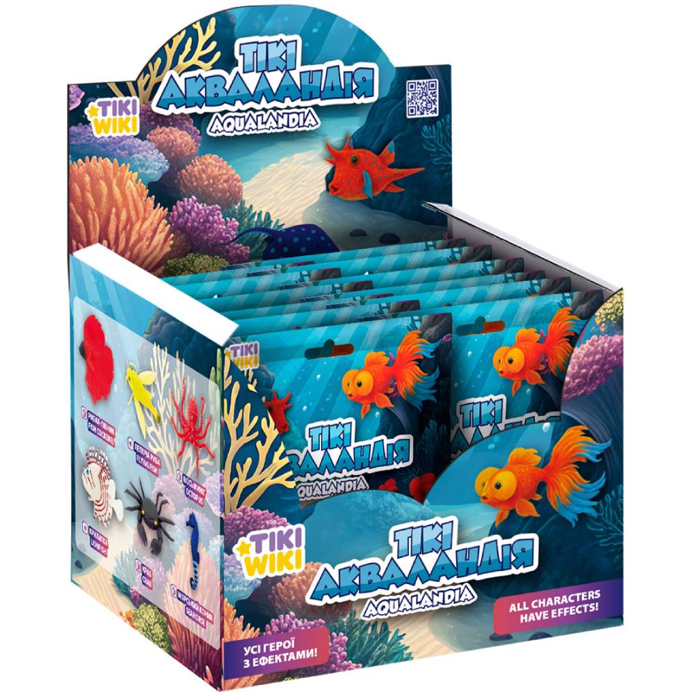 Фігурка TIKI WIKI Тікі Акваландія 1 шт (SQ001) Для кого універсально