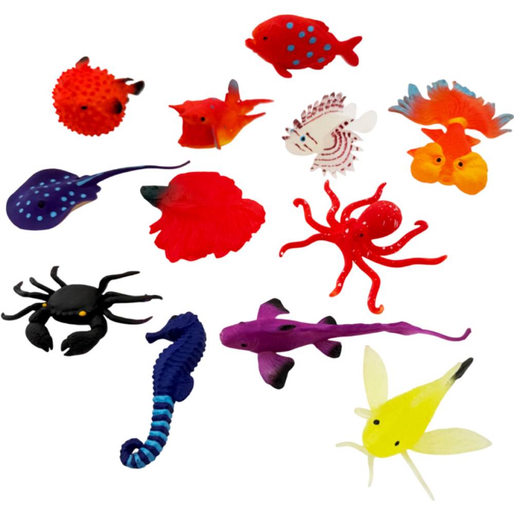 Фігурка TIKI WIKI Тікі Акваландія 1 шт (SQ001) Додатково Деякі іграшки здатні змінювати колір у теплій воді, а деякі світитися в темряві; в асортименті.