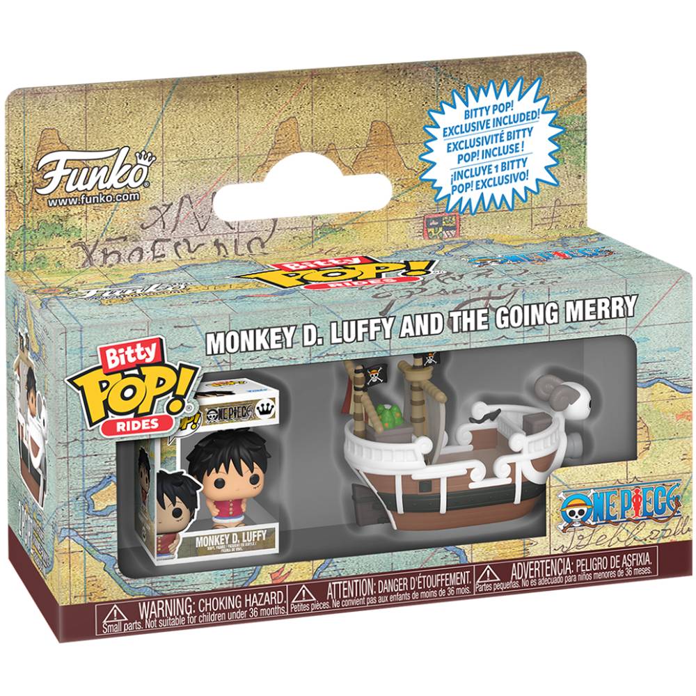 Набор фигурок Funko Bitty POP! Rides Большой джекпот Луффи и Гоу Мерри (7238702) Для кого универсально