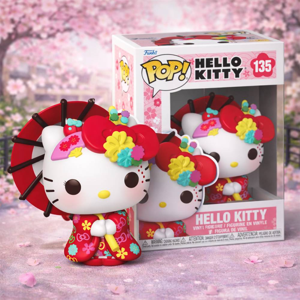 Фигурка FUNKO POP! Hello Kitty Хеллоу Китти в кимоно (91717) Тип один предмет