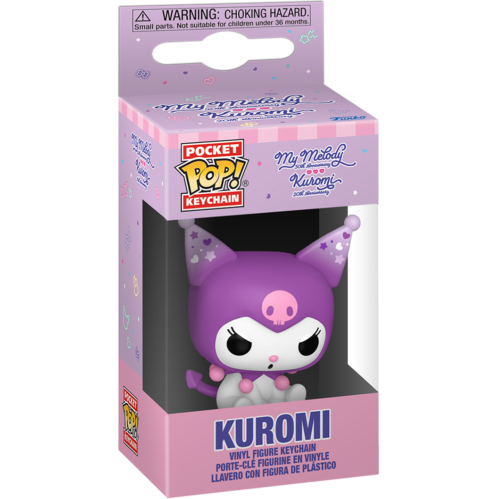 Брелок FUNKO POP! Kuromi and My Melody Куроми (86875) Для кого универсально
