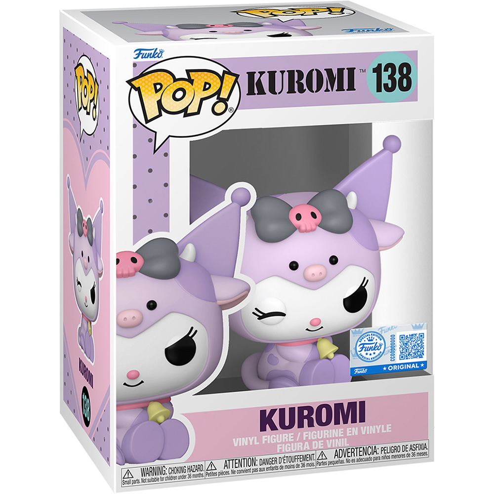 Фигурка FUNKO POP! Sanrio Hello Kitty Куроми косплей коровки (91736) Тип один предмет