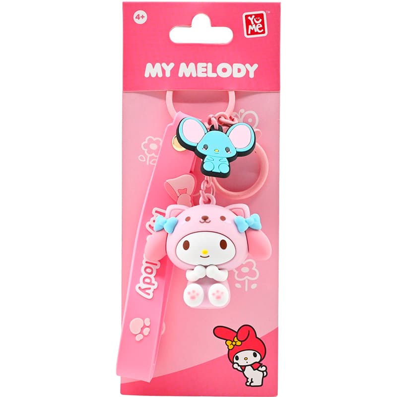 Брелок HELLO KITTY Май Мелоди с животным (11541) Для кого для девочек