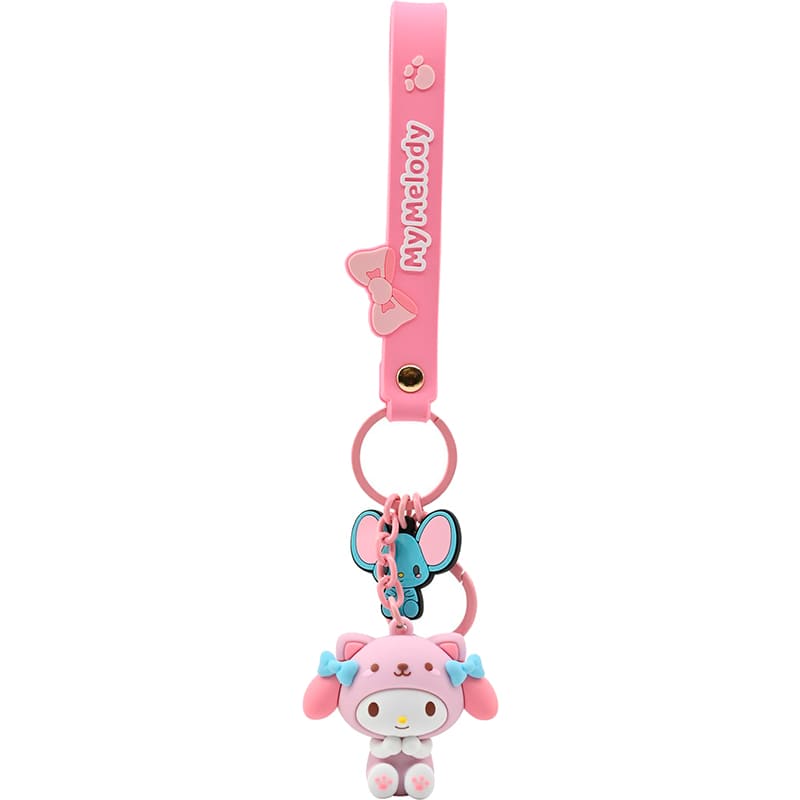 Брелок HELLO KITTY Май Мелоди с животным (11541)