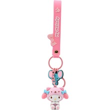 Брелок HELLO KITTY Май Мелоди с животным (11541)