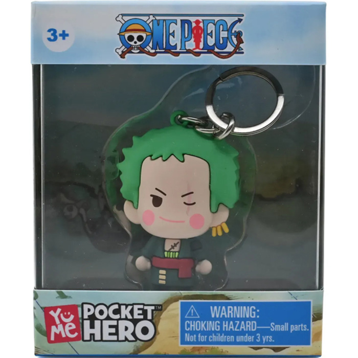 Брелок YUME One Piece Pocket Hero S2 Зоро (11924) Матеріал пластик