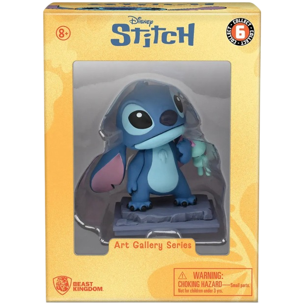 Фигурка YUME Hero Box Stitch Стич решительный (15845) Коллекционная серия герои мультфильмов и сказок