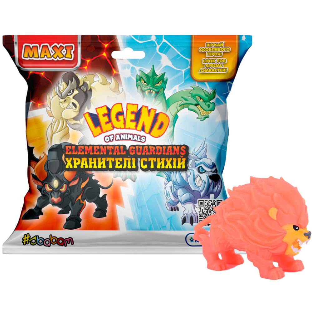 Стретч-игрушка #SBABAM серии Legend of animals Макси Хранители стихий (162/CN23)