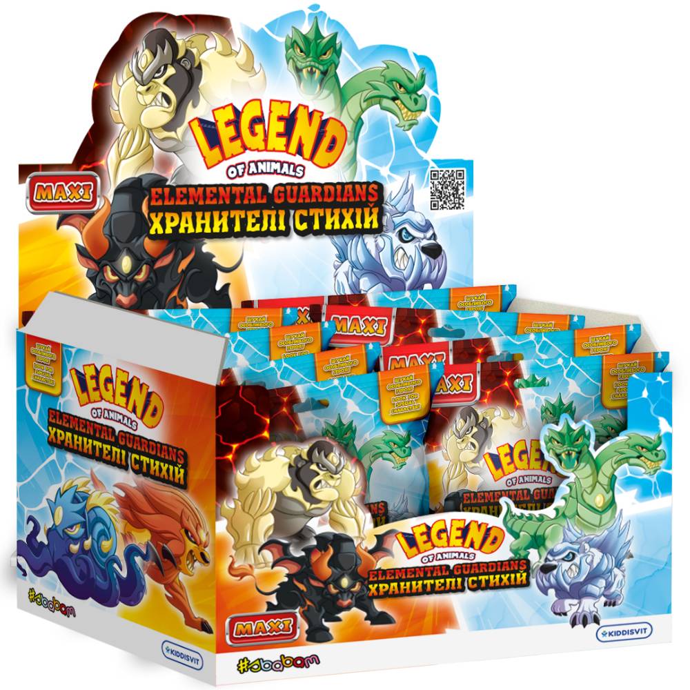 Стретч-игрушка #SBABAM серии Legend of animals Макси – Хранители стихий 10 шт. (162/CN23-CDU) Тип набор